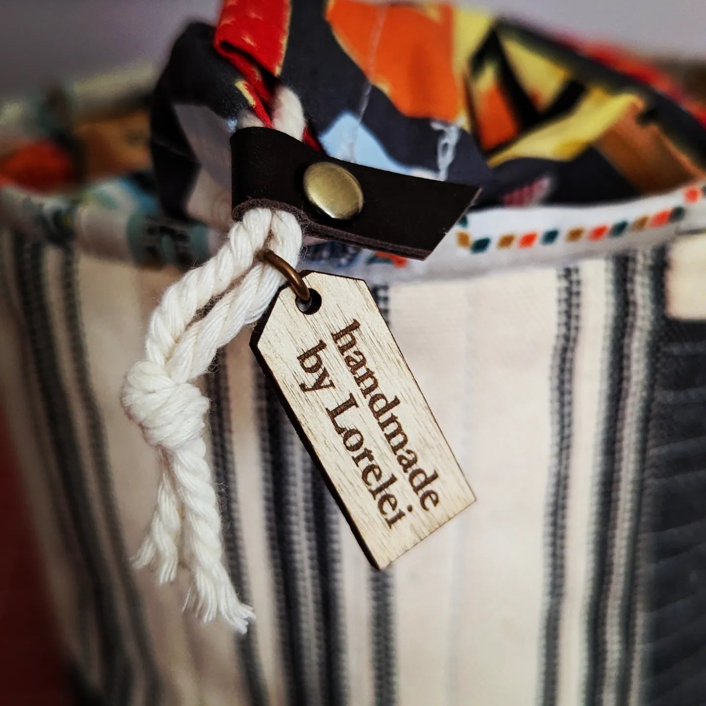 Drawstring Bucket Bag