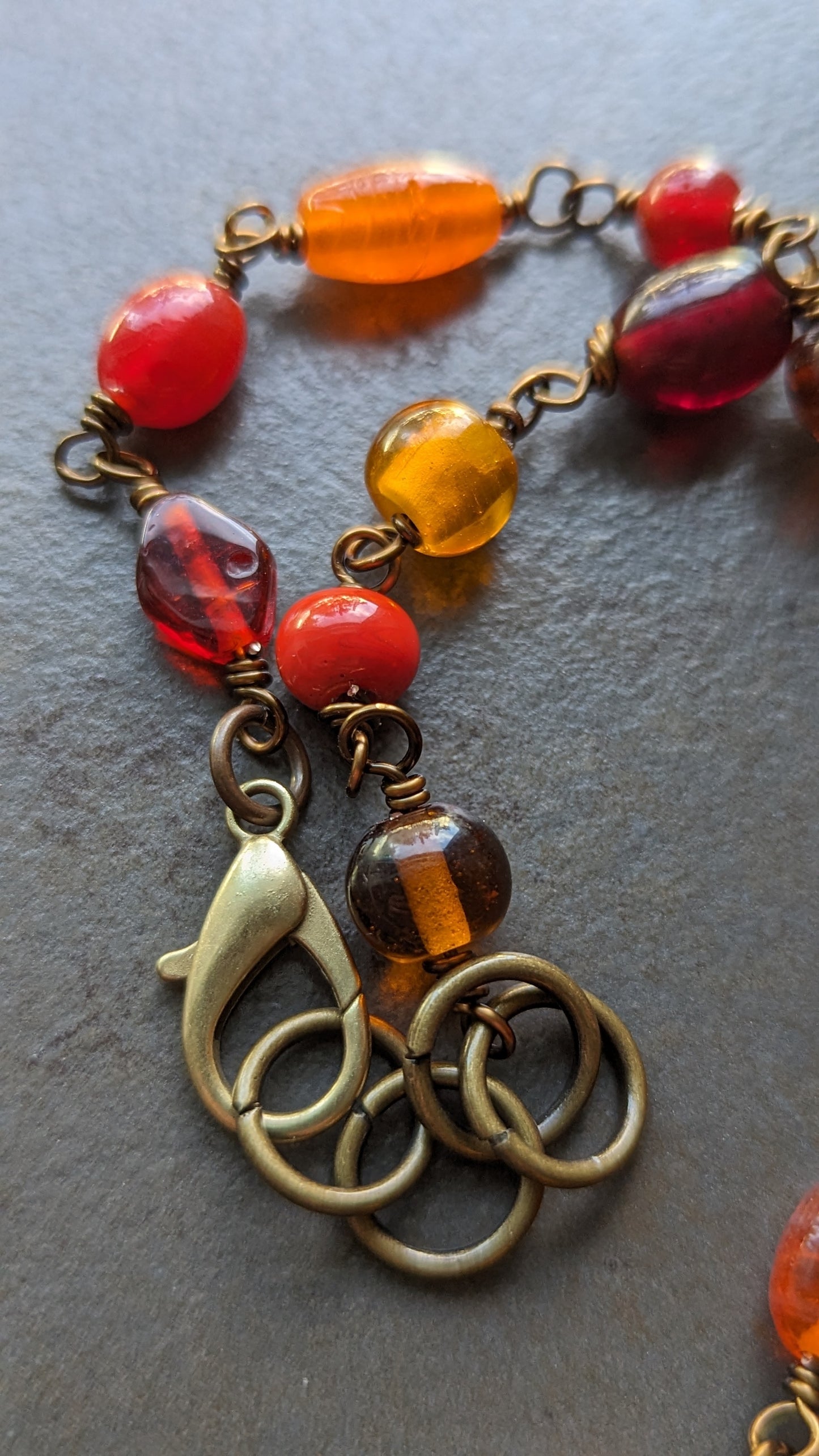 Riveted Pendant Necklace with Bird Flair