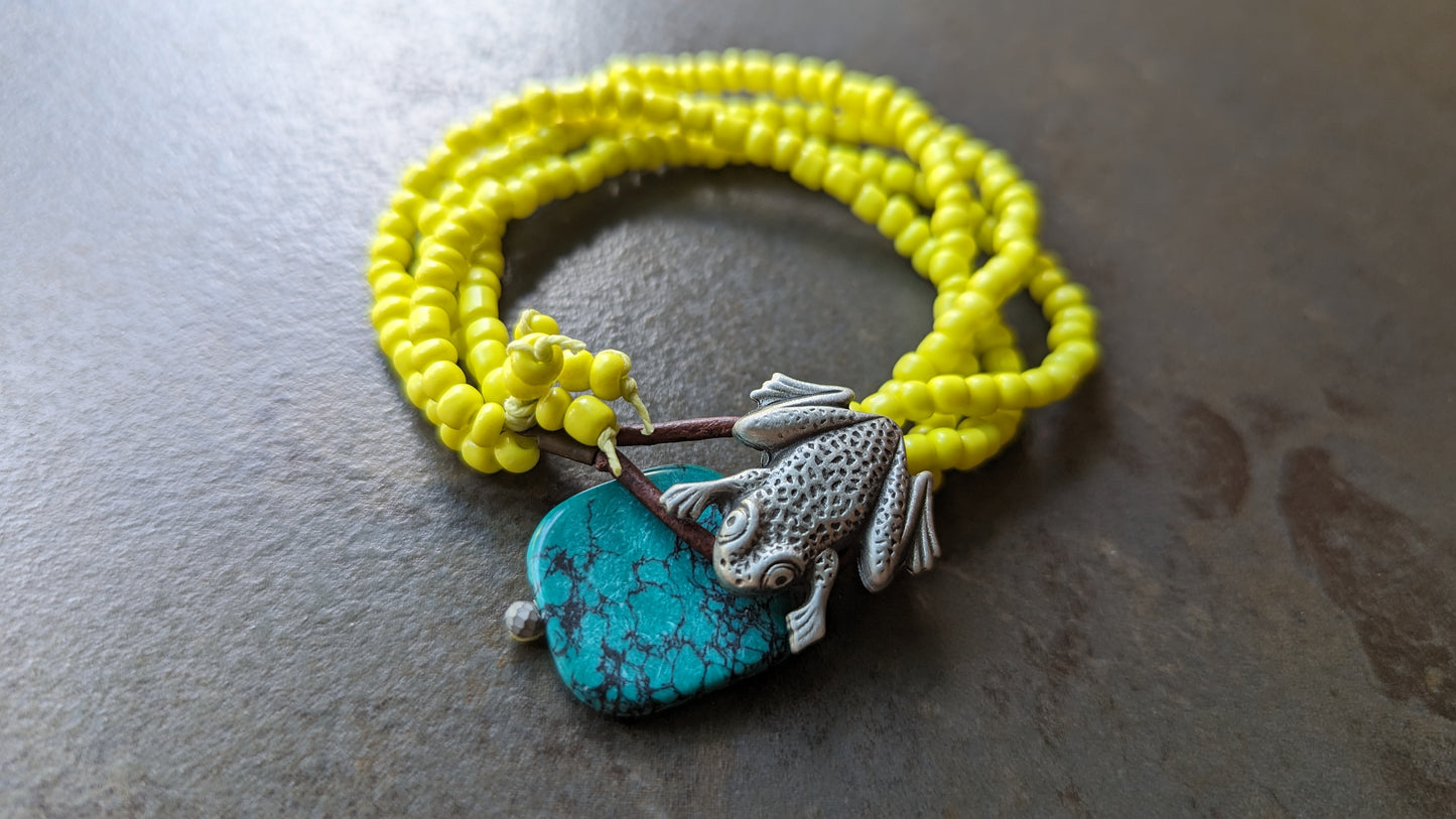 Multi Strand FROG Bracelet (Copy)