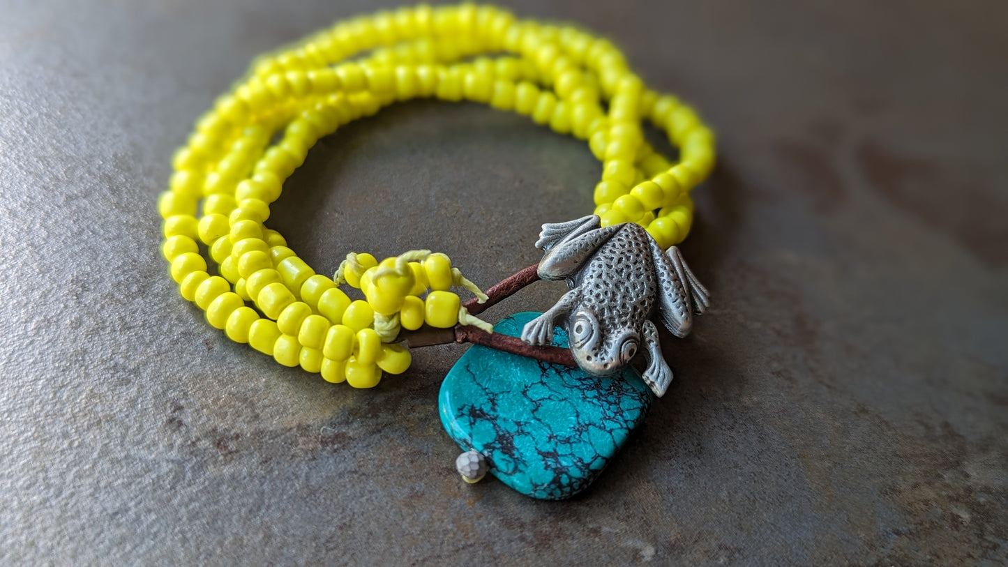 Multi Strand FROG Bracelet (Copy)