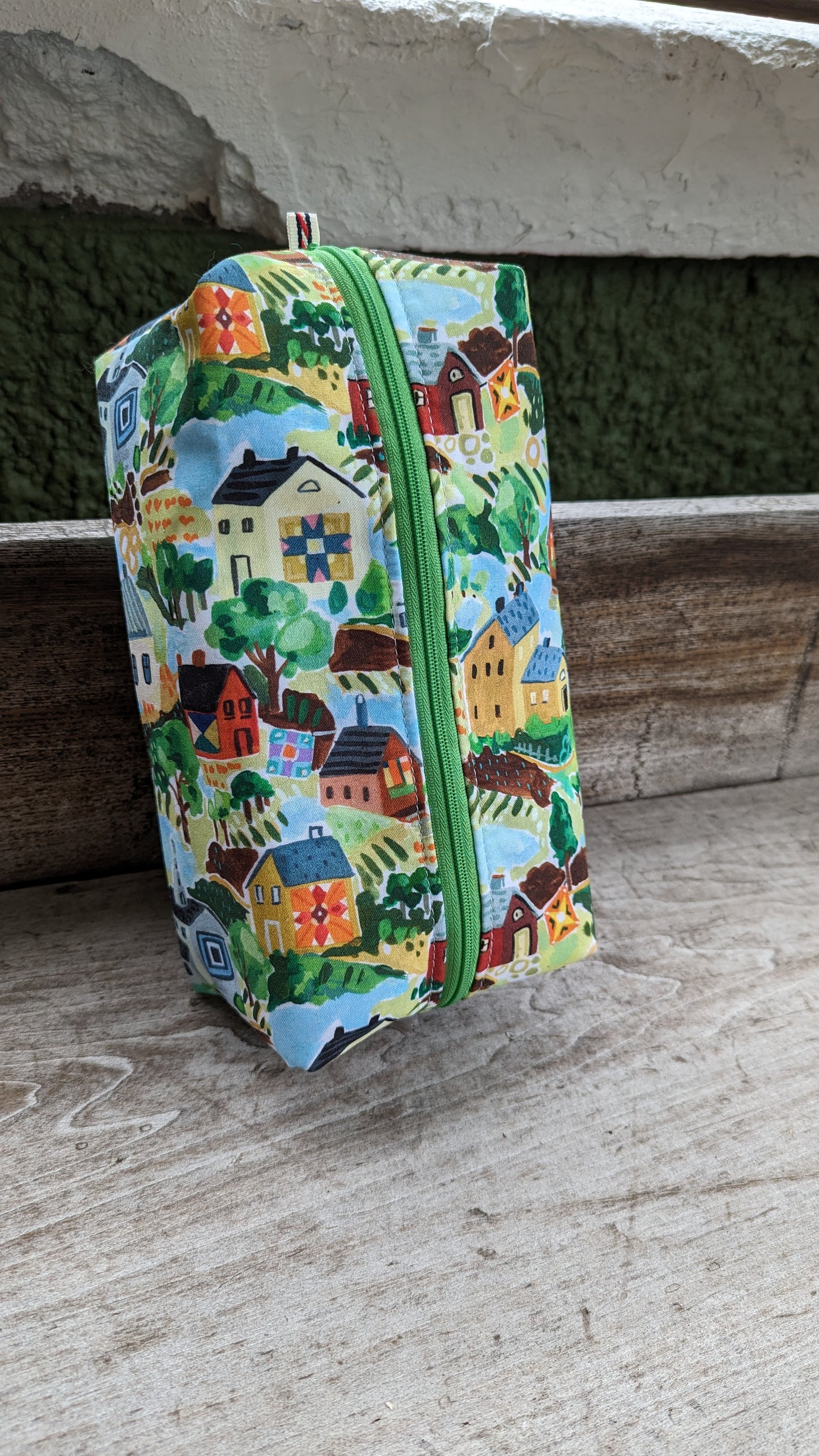 Box Bag {Houses}