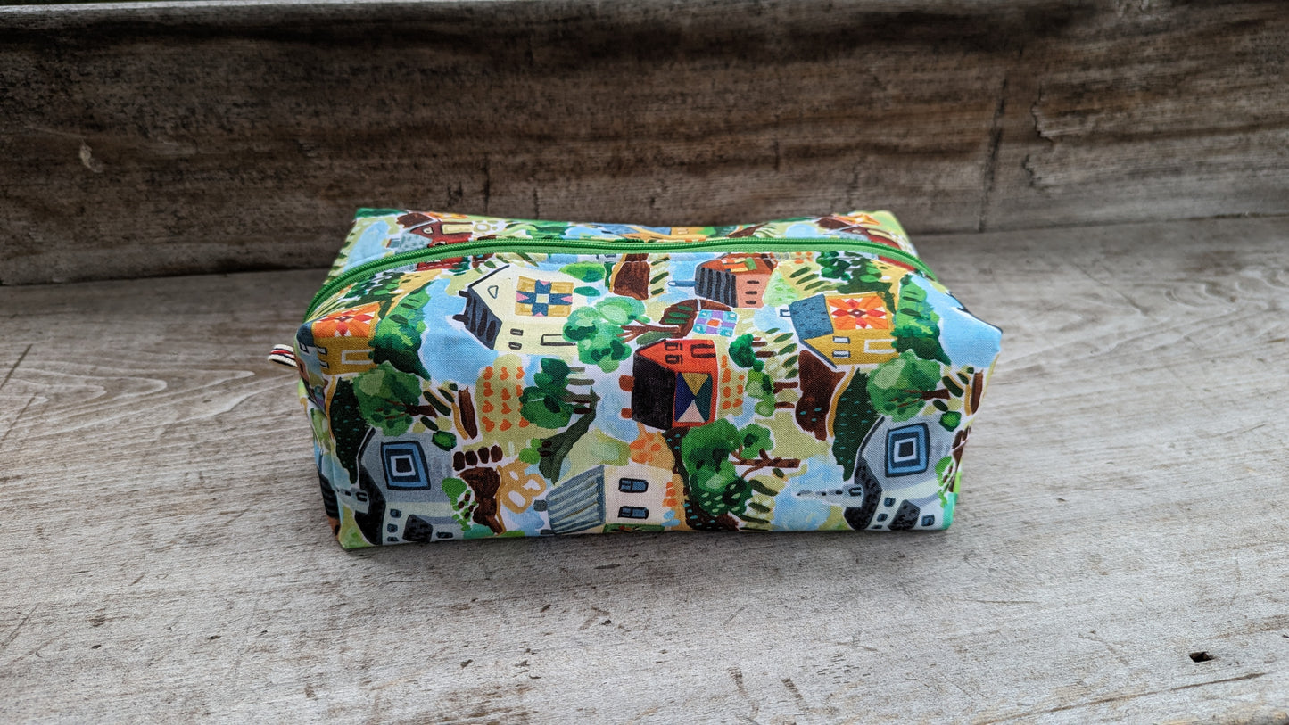 Box Bag {Houses}