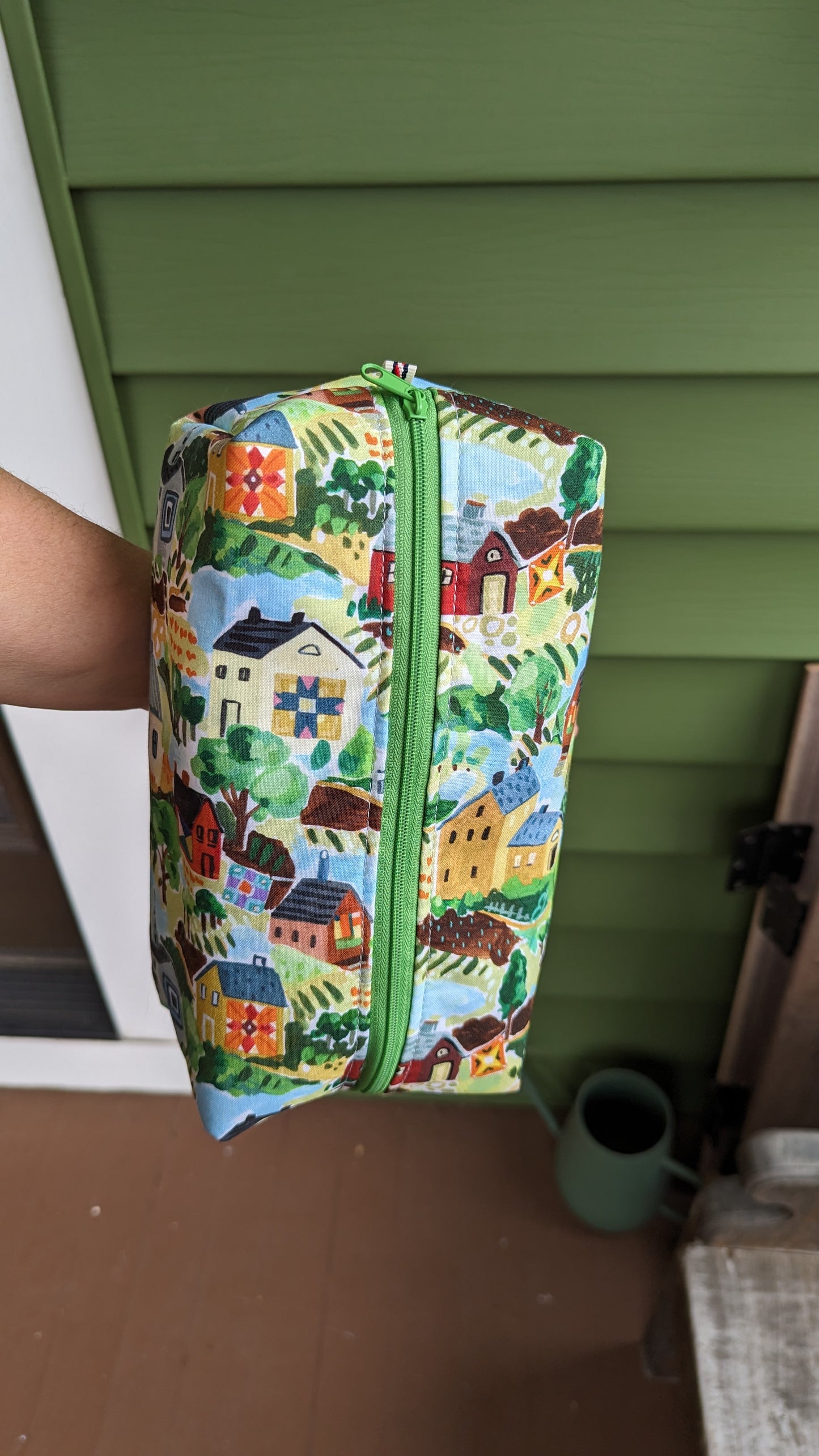 Box Bag {Houses}