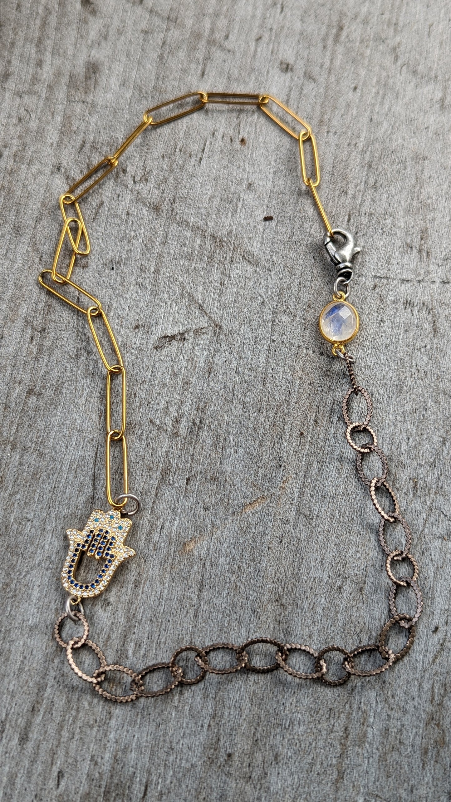 The Understated Collection Hamsa Necklace