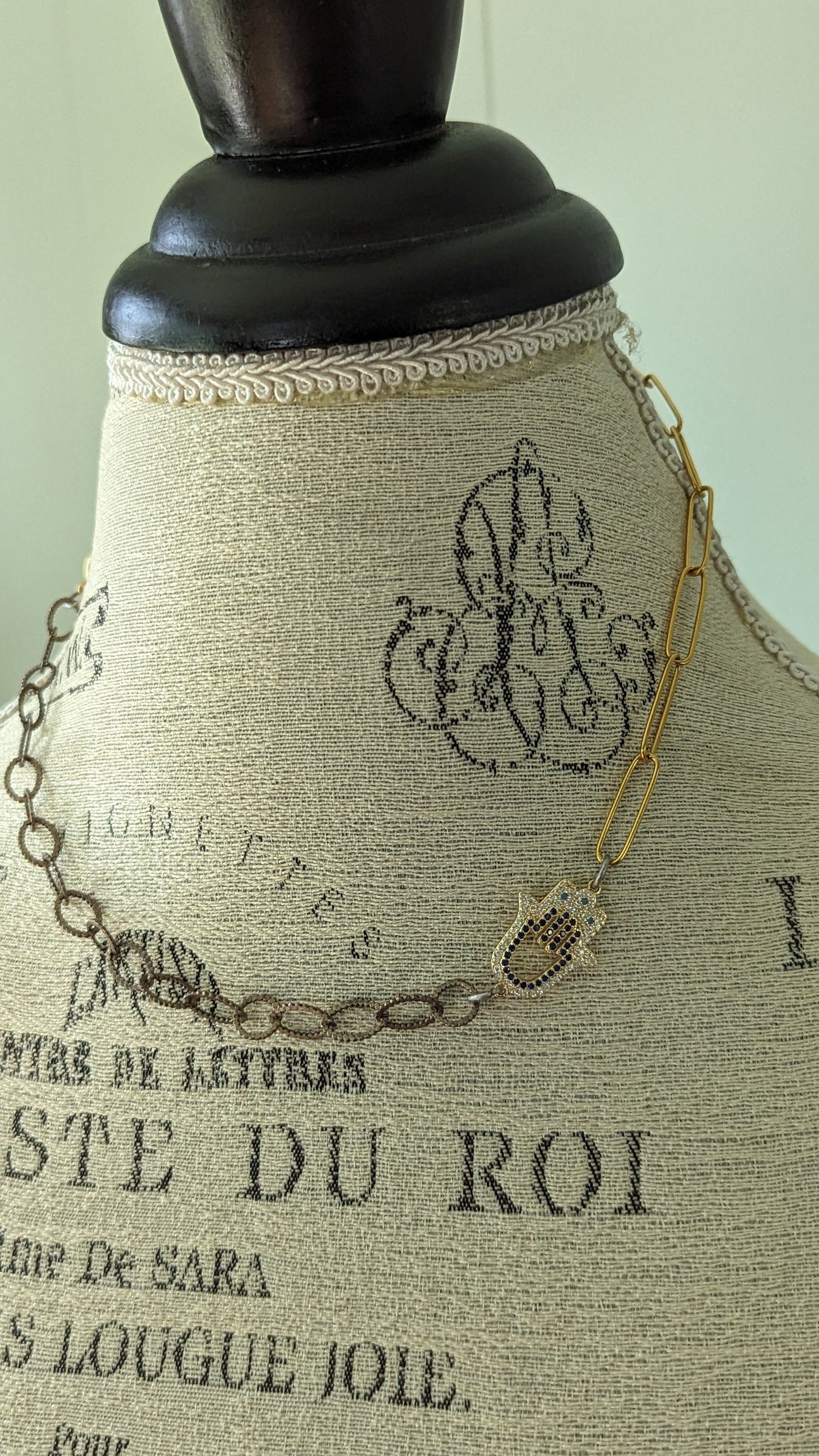 The Understated Collection Hamsa Necklace
