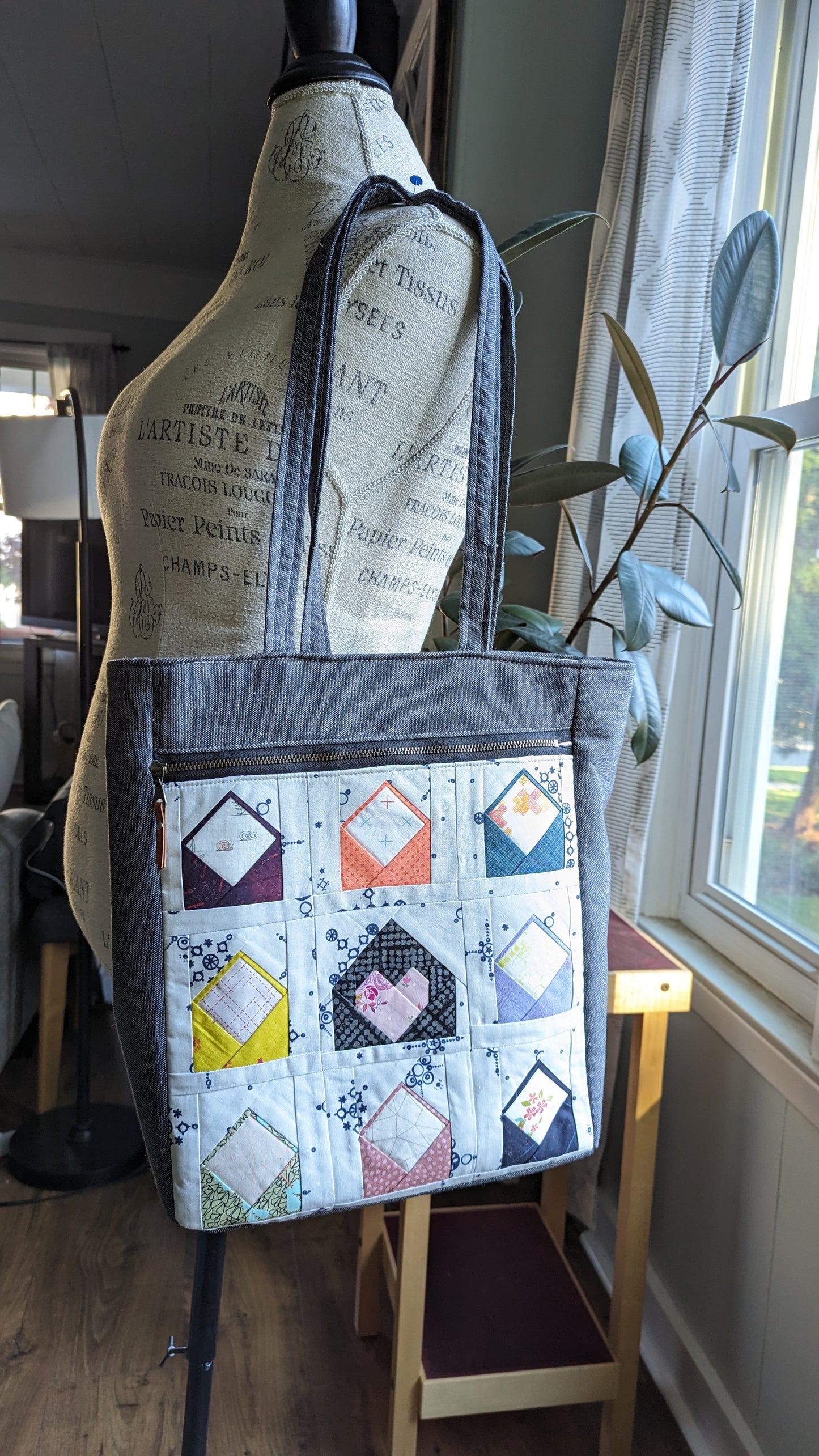 Love Letters Tote- One of a Kind