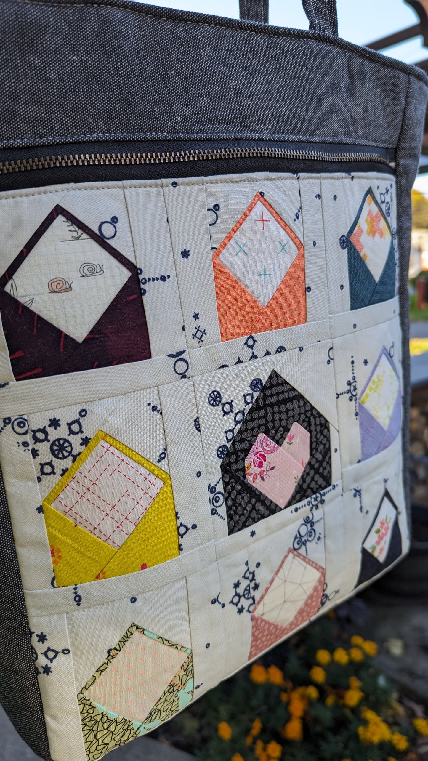 Love Letters Tote- One of a Kind