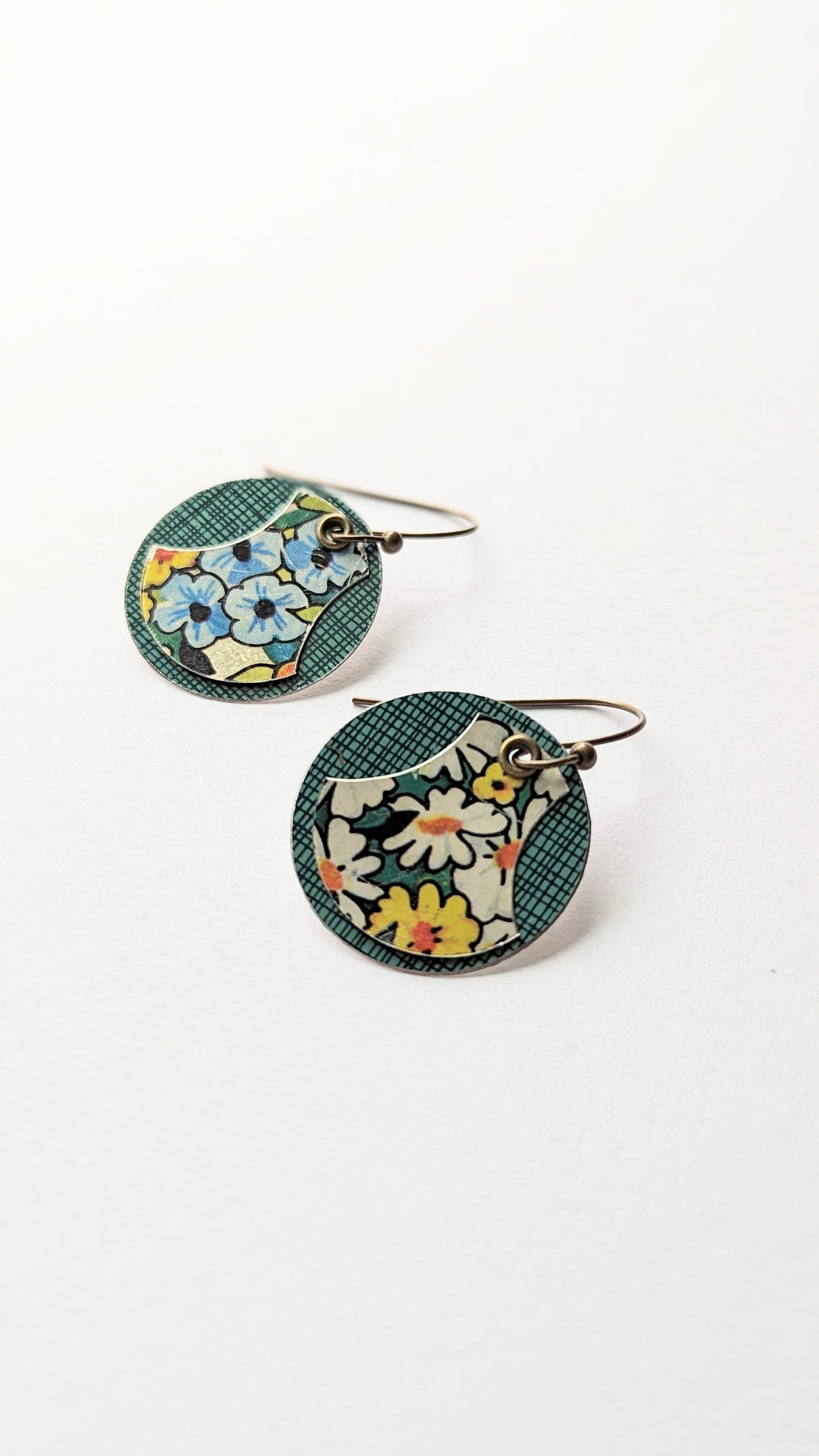 Harbinger Collection Swivel Tin Layers Earrings