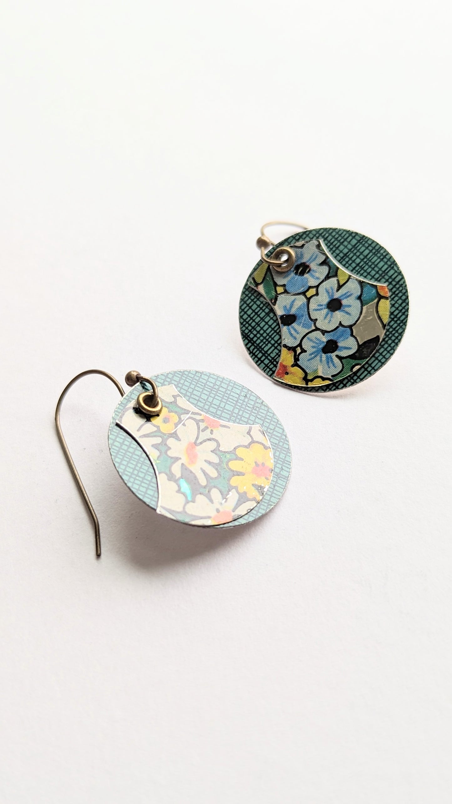 Harbinger Collection Swivel Tin Layers Earrings