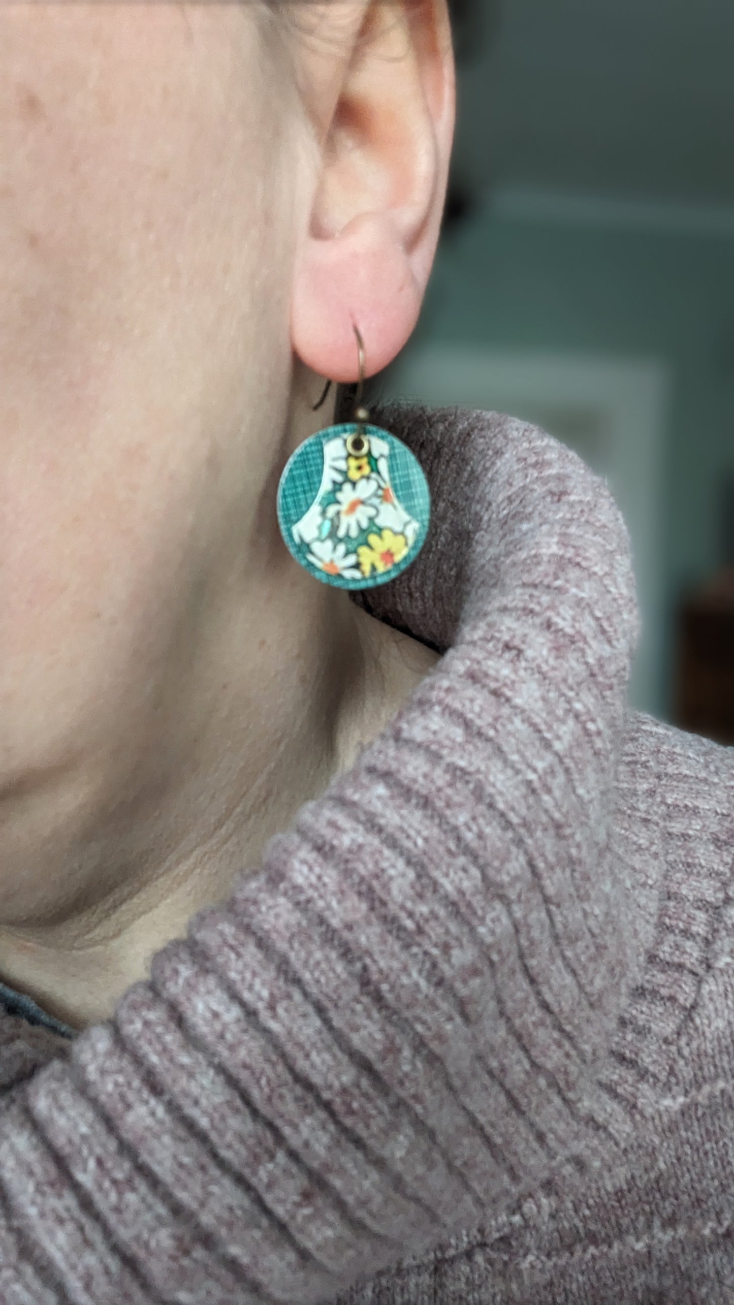 Harbinger Collection Swivel Tin Layers Earrings
