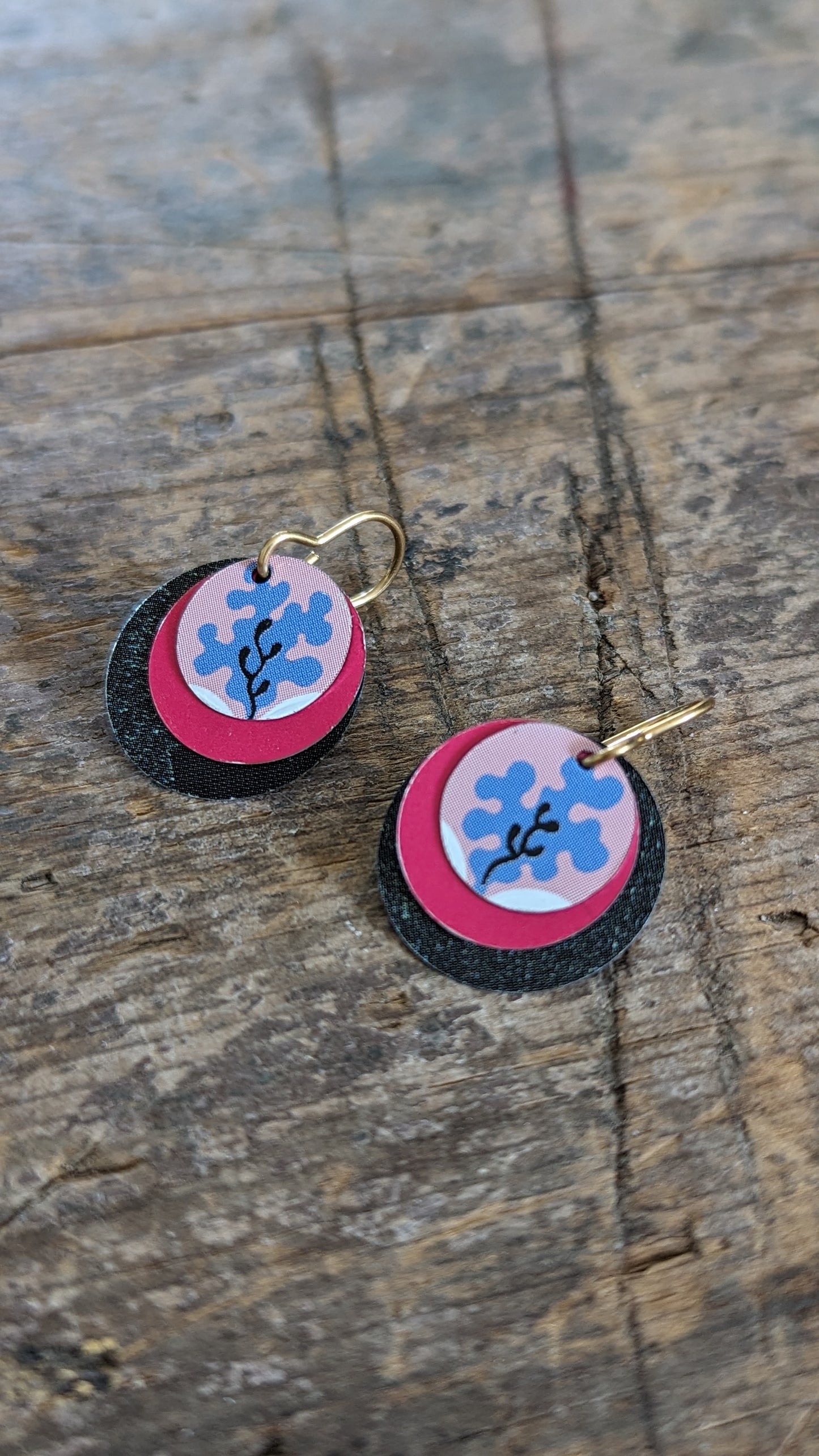 Harbinger Collection Triple Disc Earrings