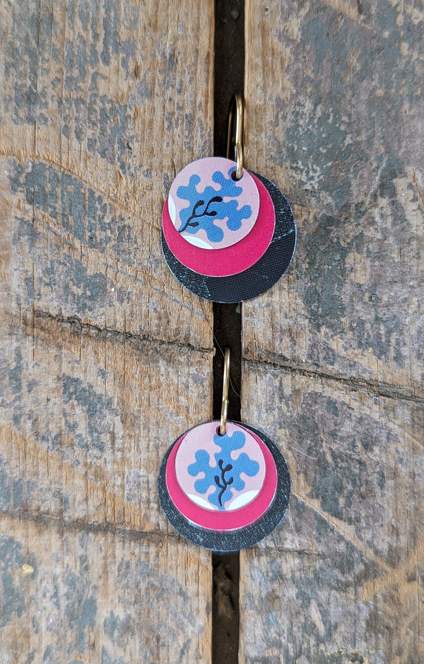 Harbinger Collection Triple Disc Earrings