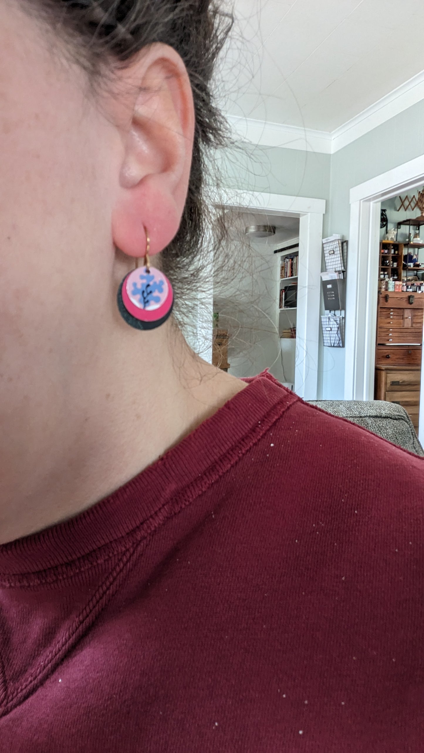 Harbinger Collection Triple Disc Earrings