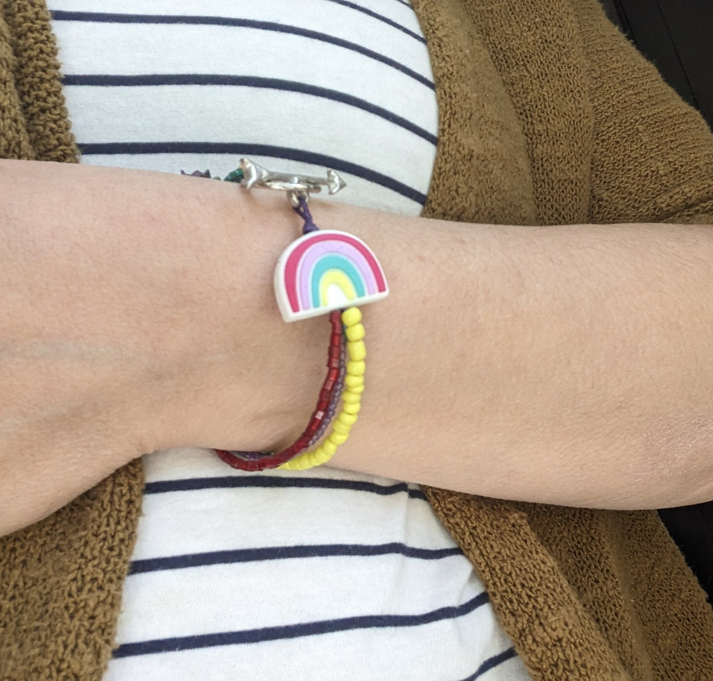 Rainbow Multi-strand Bracelet