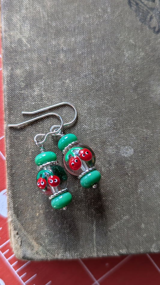 CLEARANCE Cherries Earrings