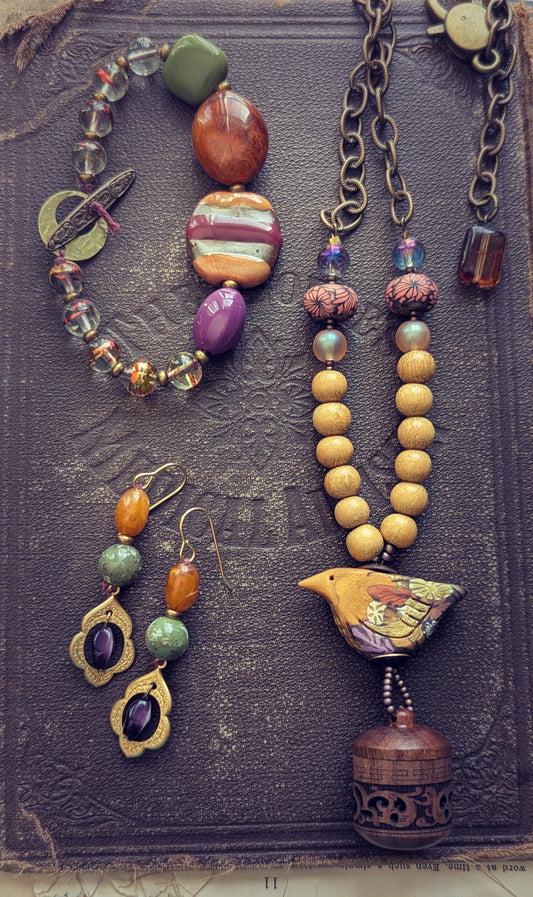 Morocco Earrings / Bracelet