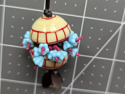 Flower Sprouted Sphere Necklace