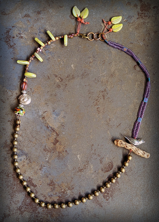 Ophelia's Sparrow Necklace