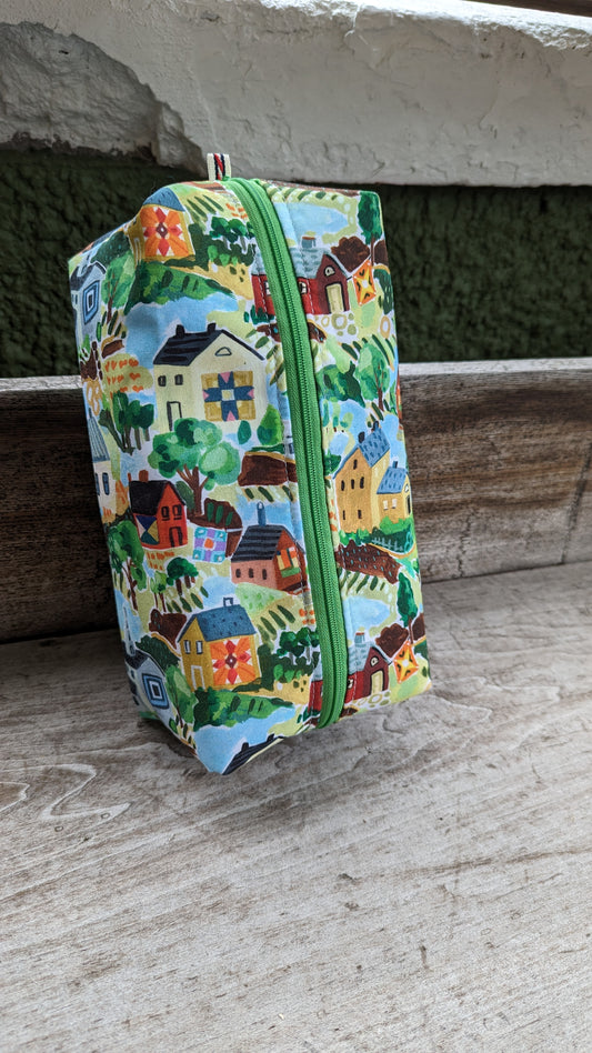 Box Bag {Houses}
