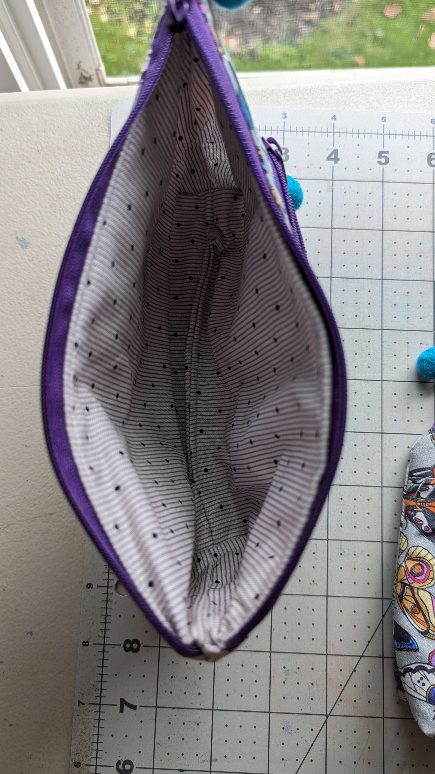 Moths Zippered Pouch