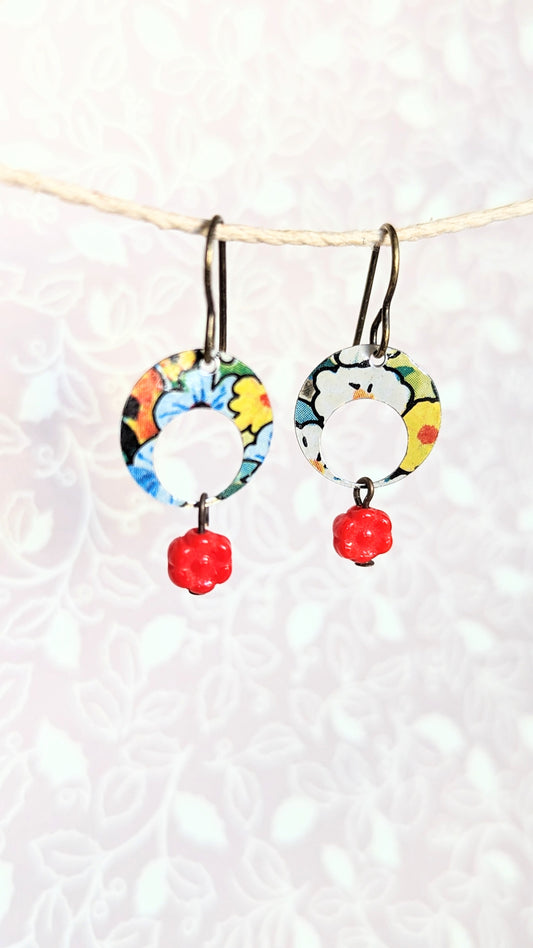 Harbinger Collection Floral Disc Dangles