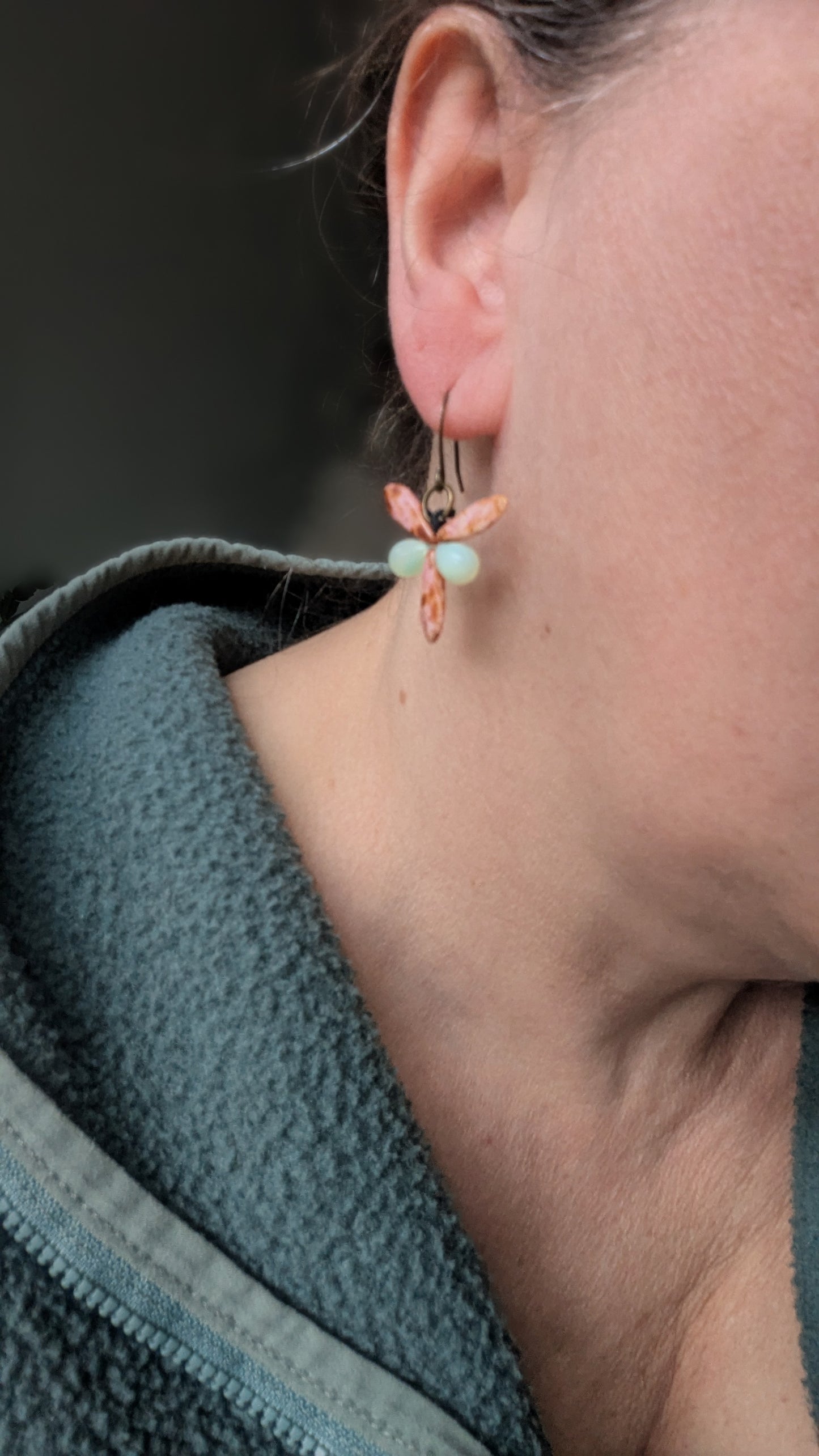 Glass Dragonflies Earrings