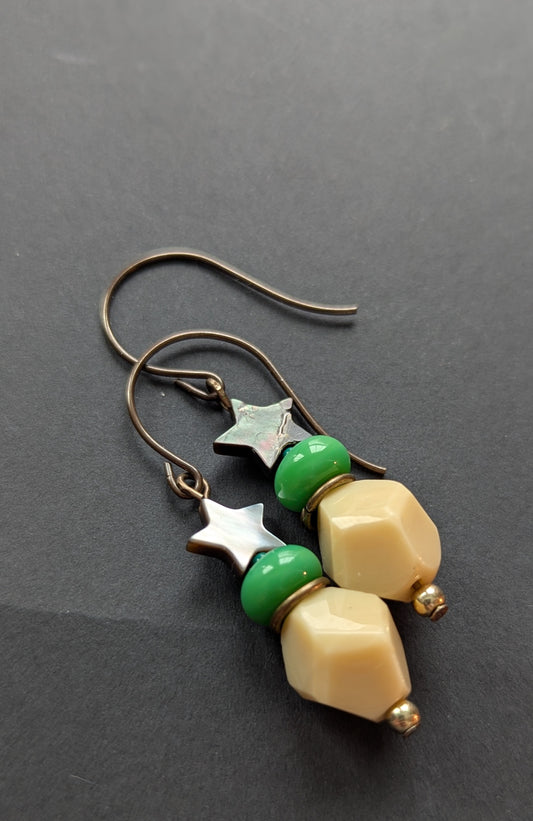 Stacked Glass with Stars