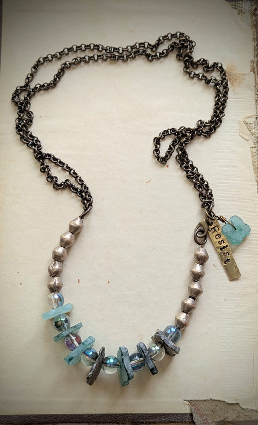 Resist Necklace