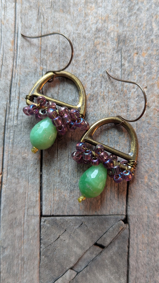 Cluster Earrings