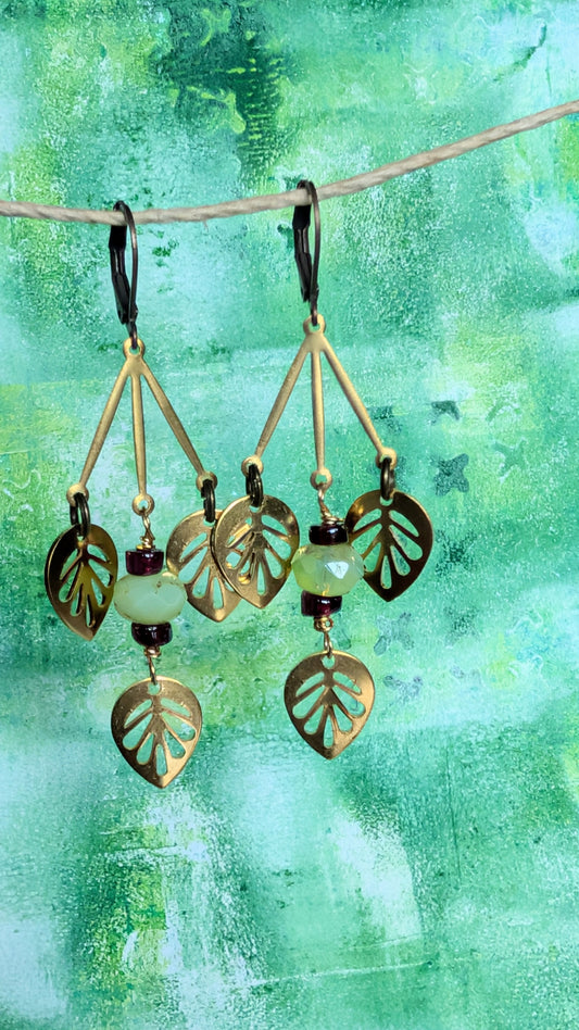 Leafy Chandeliers