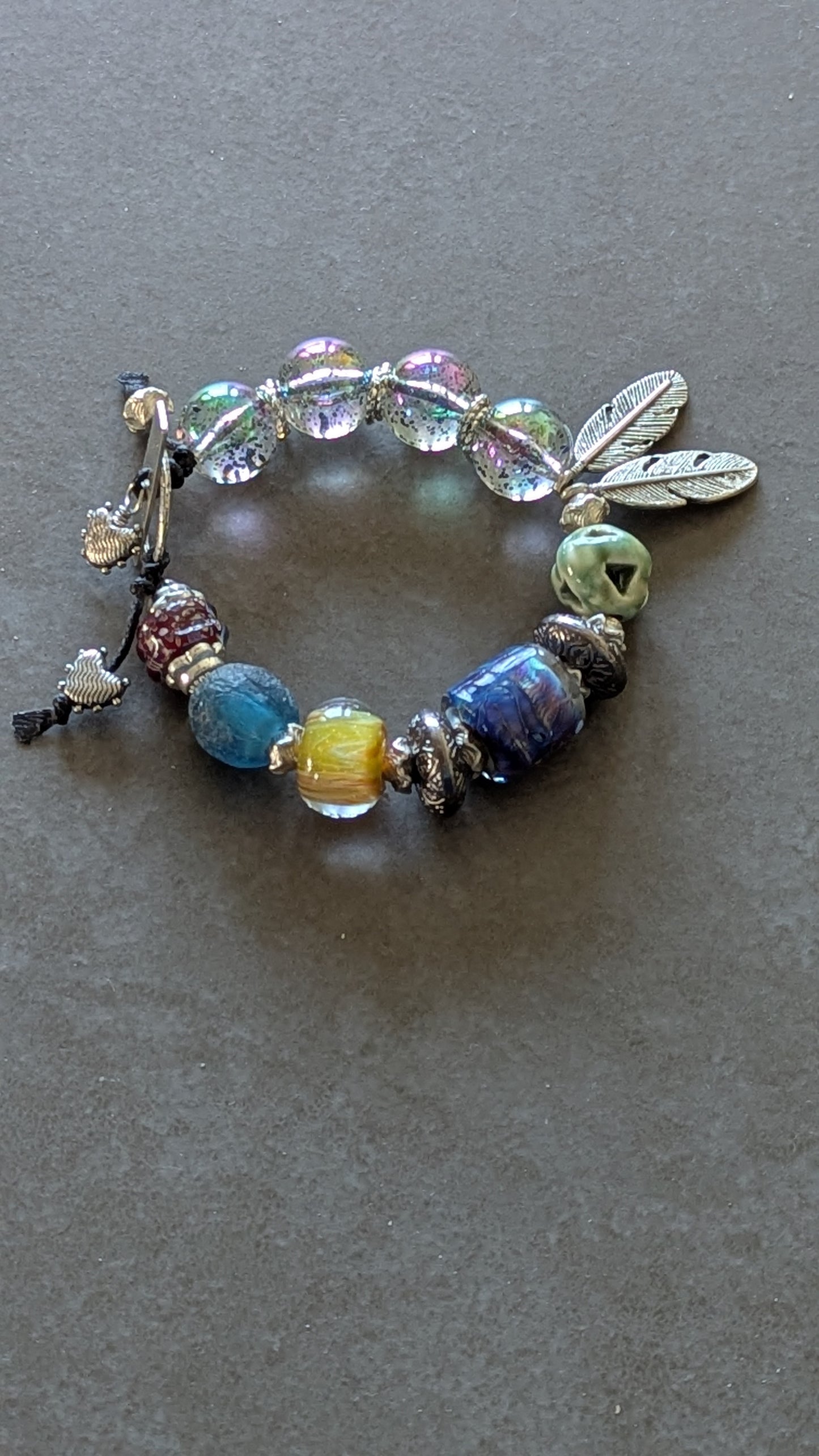 Mixed Media Baubles Bracelet