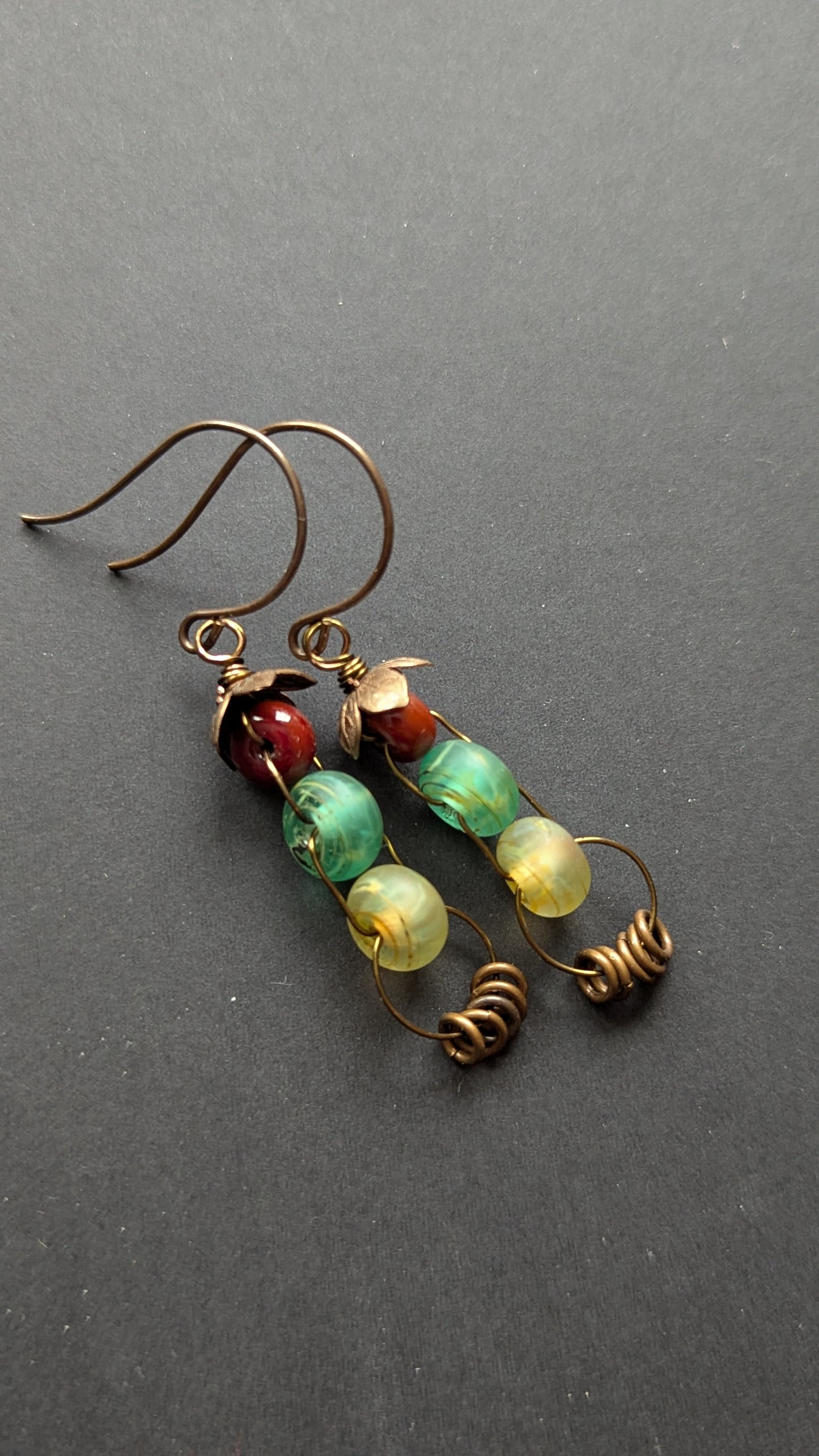 Wire and Glass Dangles