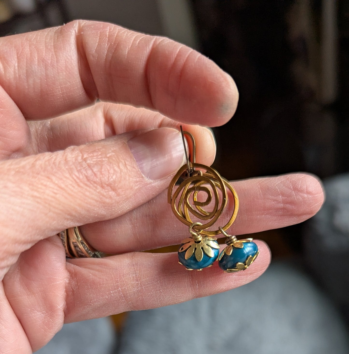 Brass Swirls
