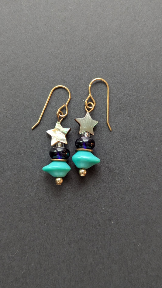 Stacked Glass with Stars