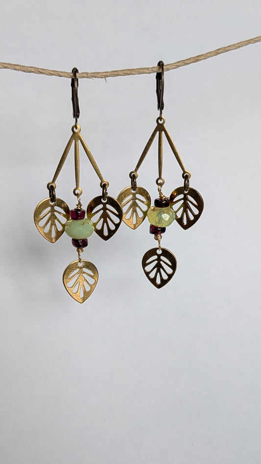 Leafy Chandeliers