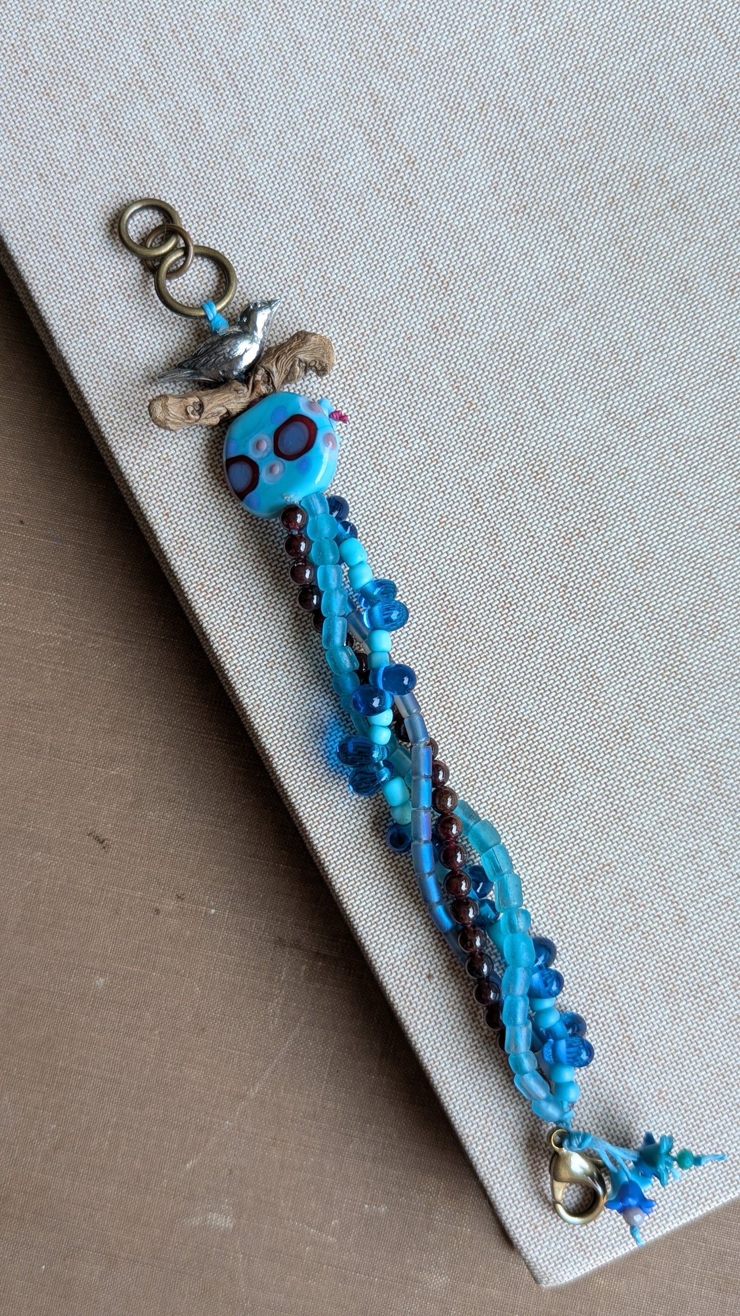 Multi Strand Bird Bracelet