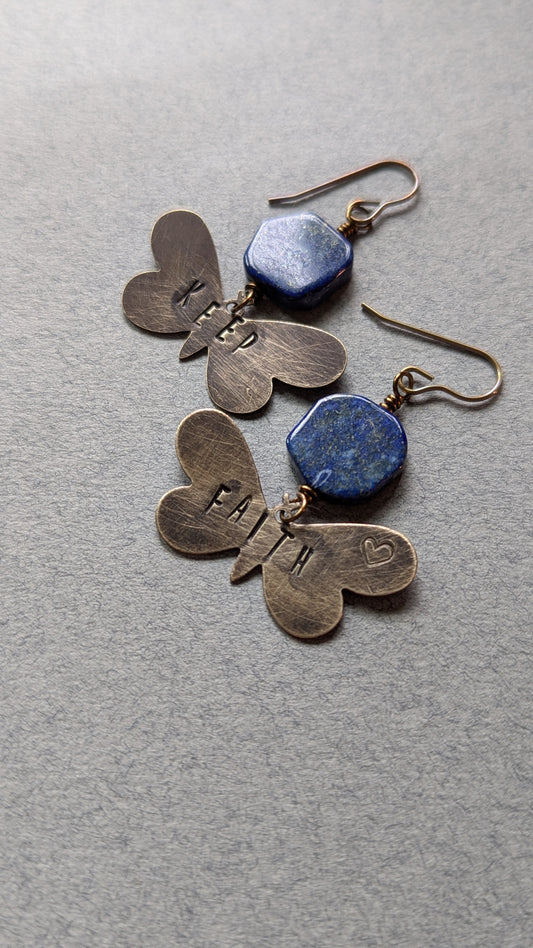 Keep Faith Earrings