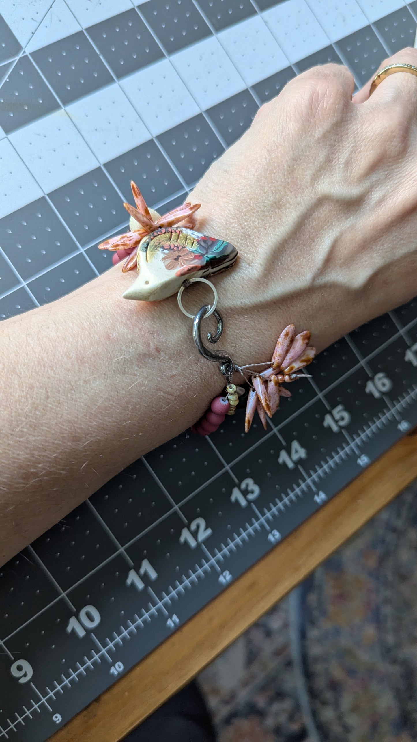 Multi Strand Bird Bracelet