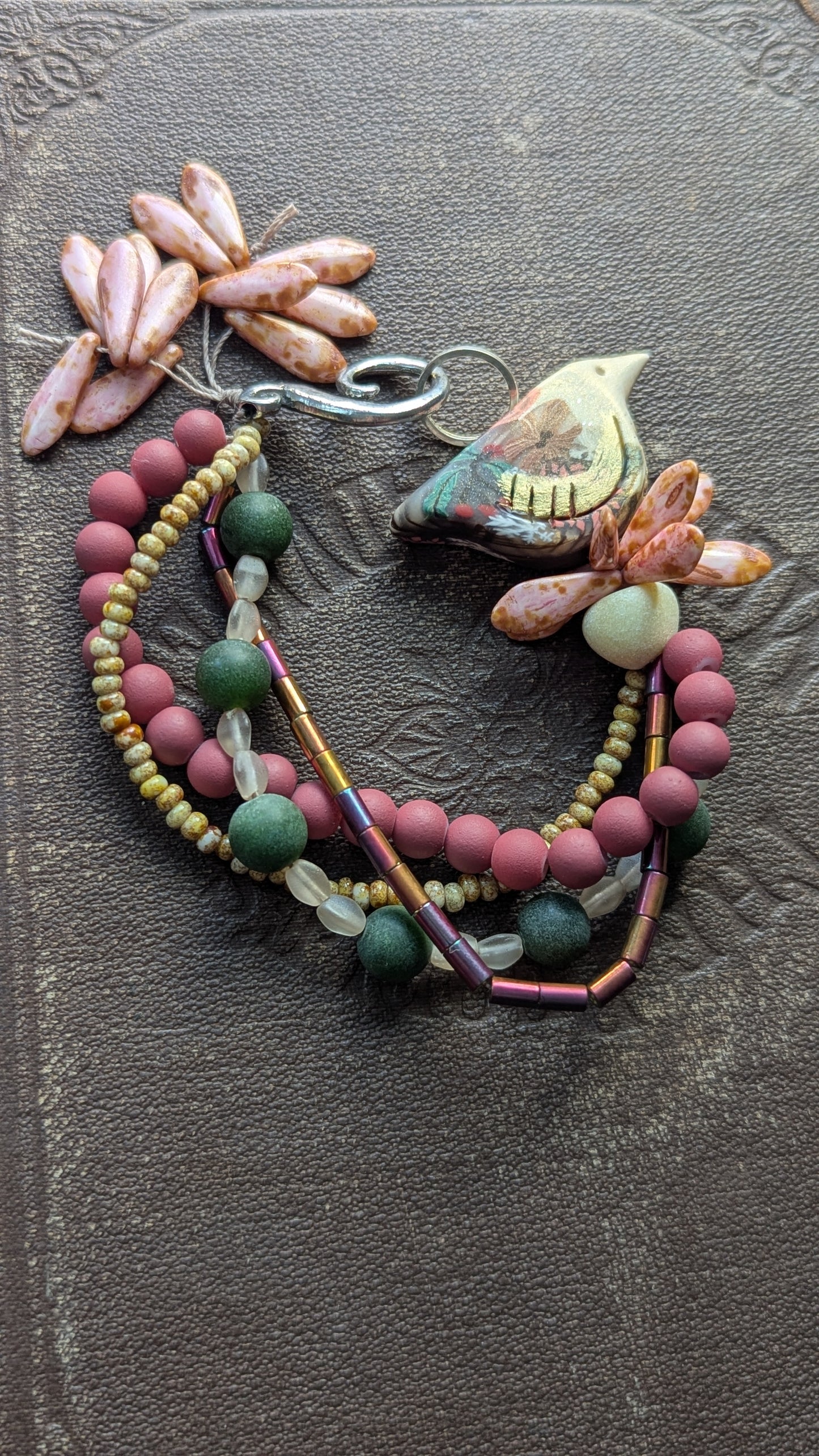 Multi Strand Bird Bracelet