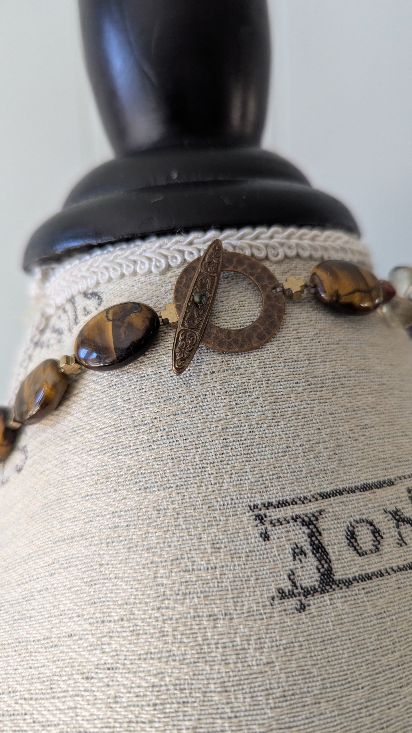 Knotted Moth Necklace