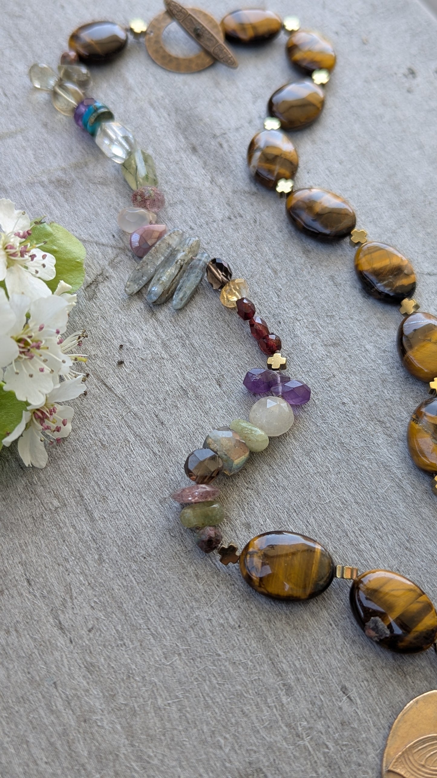 Knotted Moth Necklace