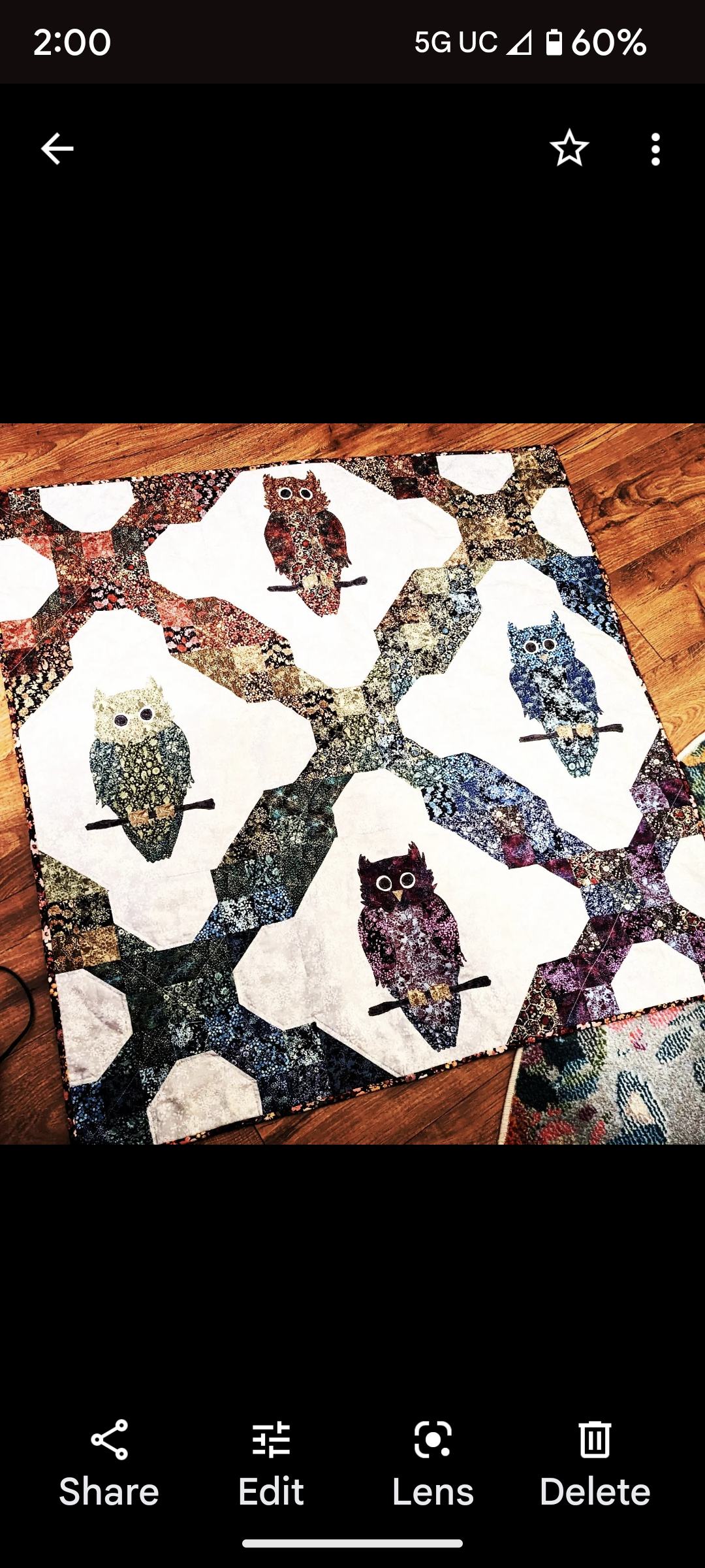 Owls Baby Quilt